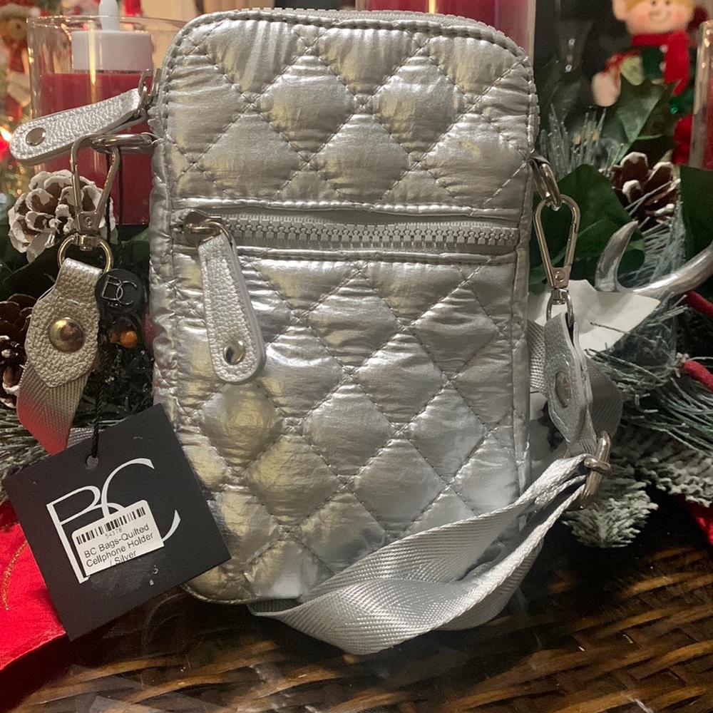 Bando Bags Crossbody Bag - Metallic Silver
